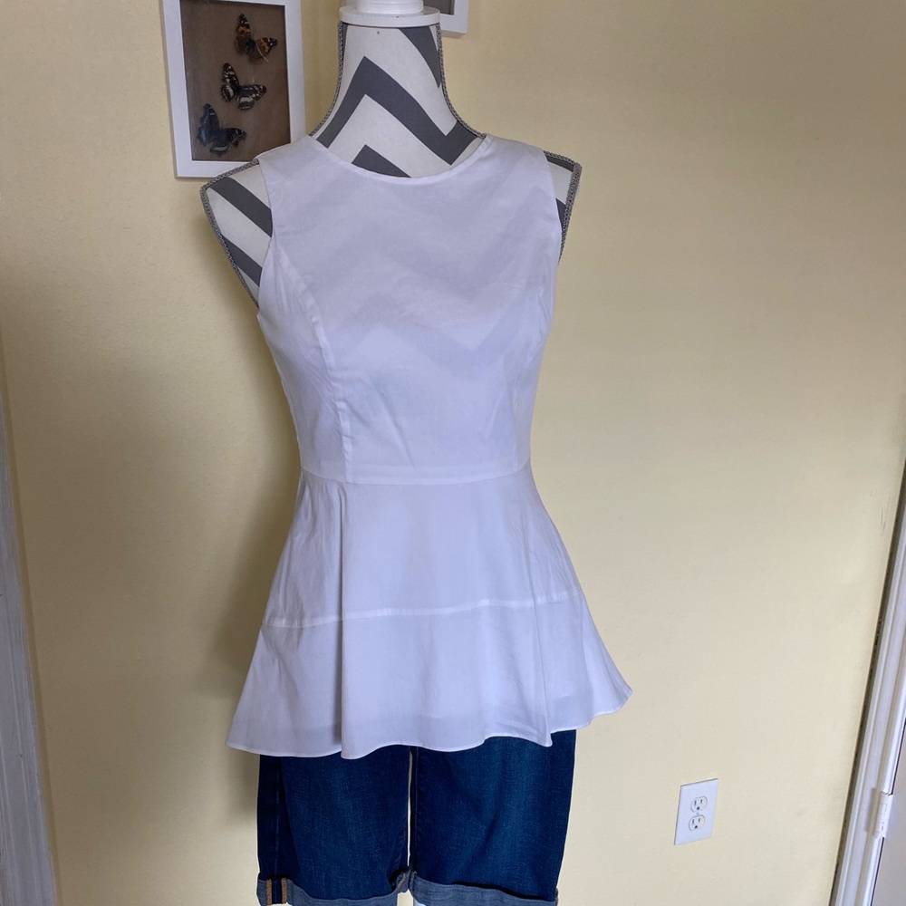 WHWM peplum top, size 0